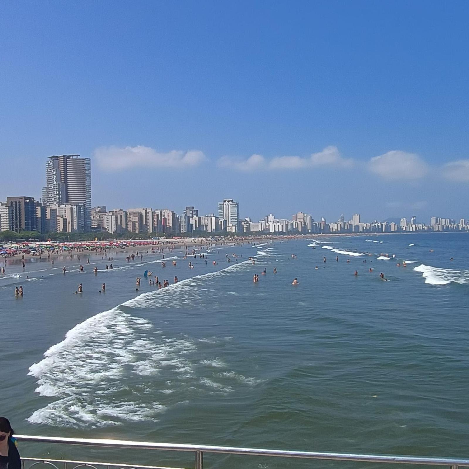 Pe Na Areia Apartment Сантос Екстериор снимка