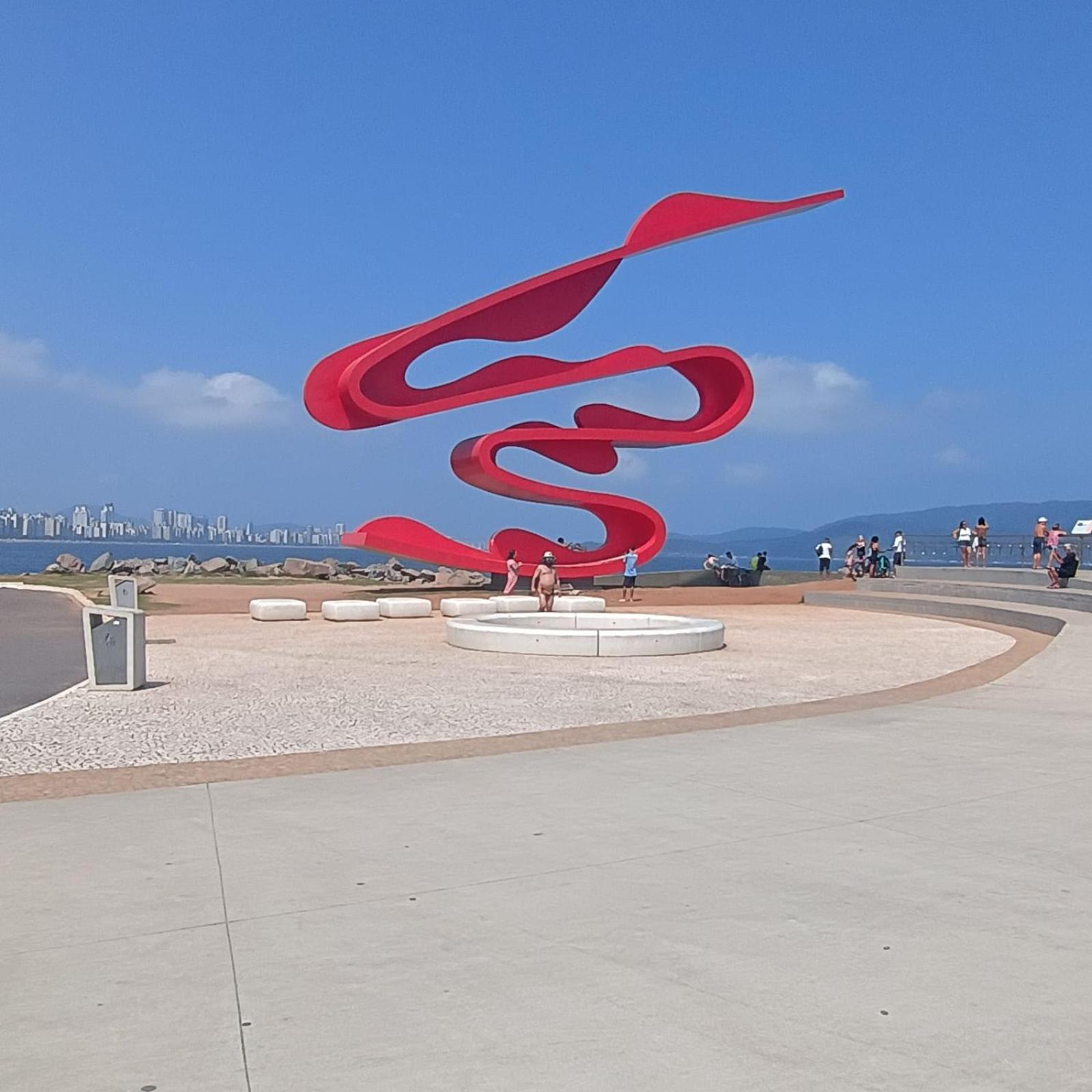 Pe Na Areia Apartment Сантос Екстериор снимка